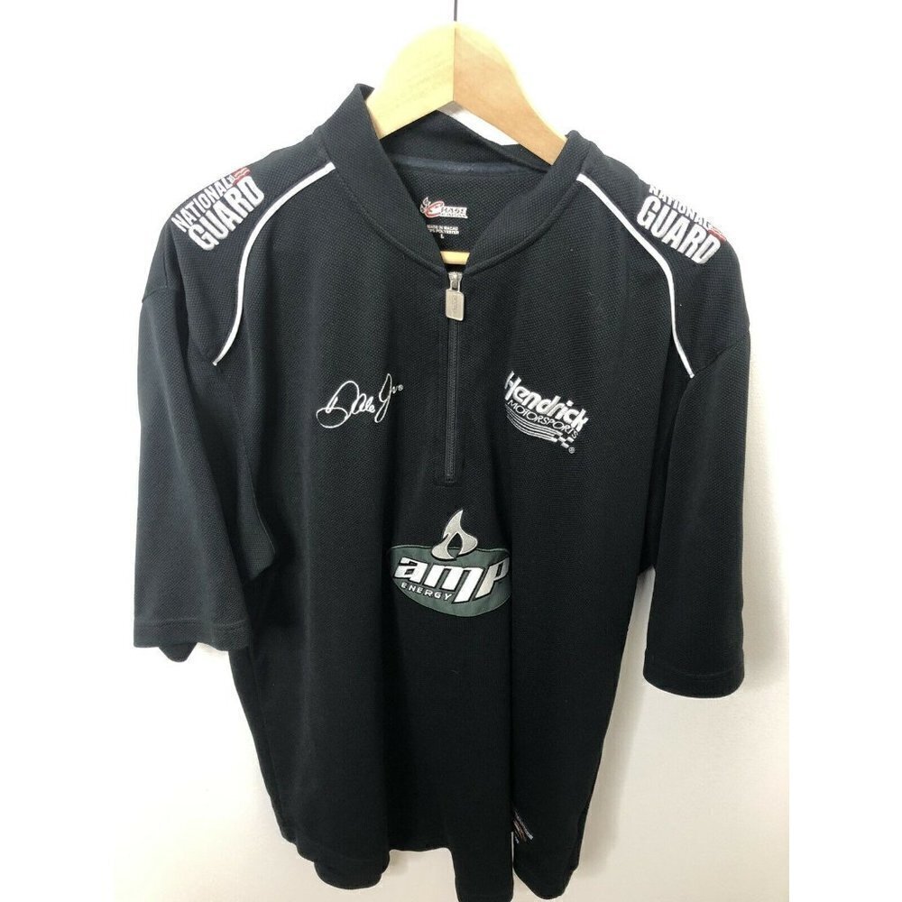 Nascar Dale Earnhardt Jr Chase National Guard‎ Men L Polo Shirt